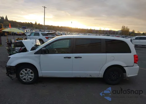 2019 Dodge Grand Caravan Se z USA, uszkodzony, nr VIN 2C4RDGBG3KR756381